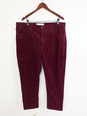 GAP Vintage Slim High Rise Corduroy Jeans Size 20